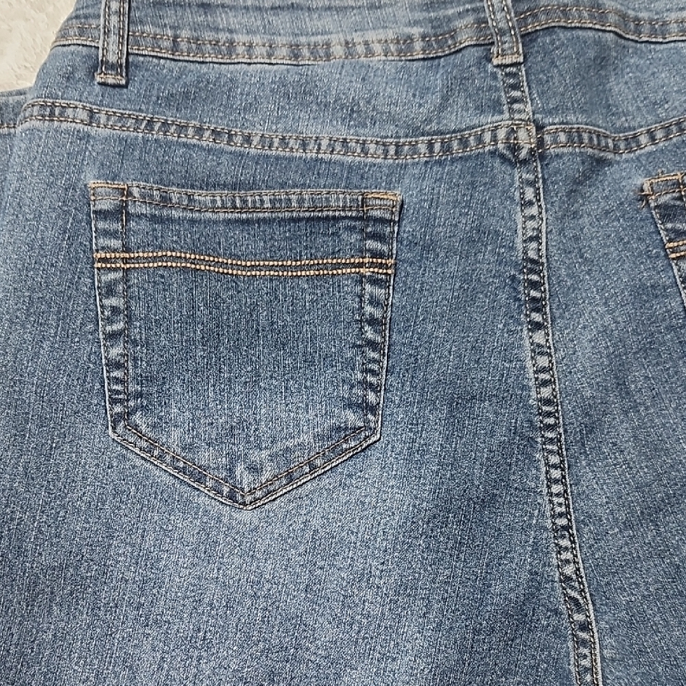 Ashley Stewart Blue Skinny Jeans - Picture 10 of 11